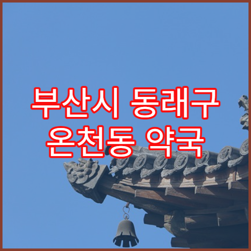 부산시 동래구 온천동 약국 조제 지연 발생 원인