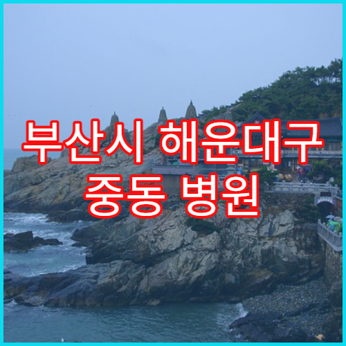 부산시 해운대구 중동 병원 접수 후 진료 순서 결정 기준